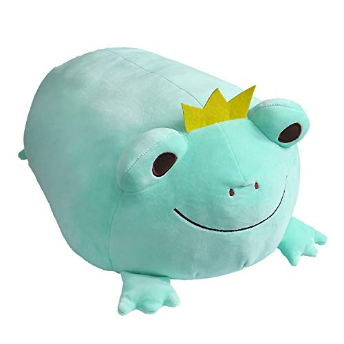 Bettli Very Soft Frog Prince Big Hugging Pillow Plush Stuffed Animal 18inches