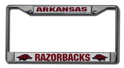 NCAA Arkansas Razorbacks Chrome Plate Frame