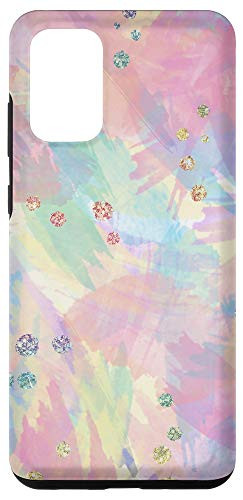 Galaxy S20 plus Pink Purple Cyan Blue Green Yellow Orange Red Rainbow AEH526 Case