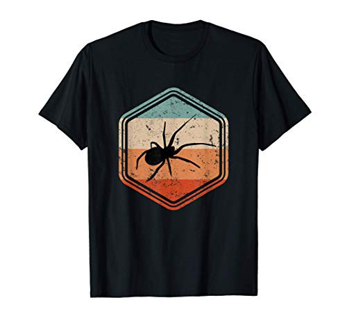 Retro Spider Tarantula Spider Lover Spider Holder T-Shirt