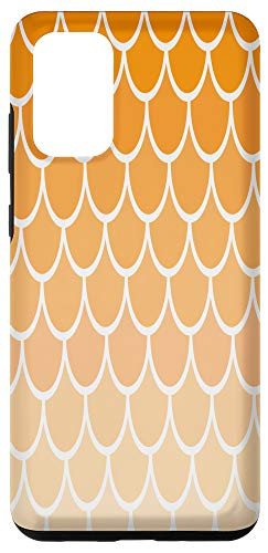 Galaxy S20 plus Happy Halloween Cute Orange Pattern Case