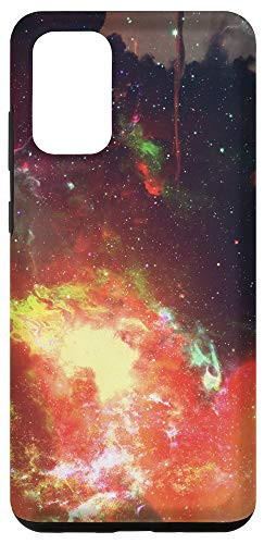 Galaxy S20 plus Yellow Orange Red Green Pink Blue Maroon Galaxy Space AEH385 Case
