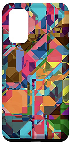 Galaxy S20 Yellow Orange Red Brown Green Pink Purple Cyan Tan AEP045 Case
