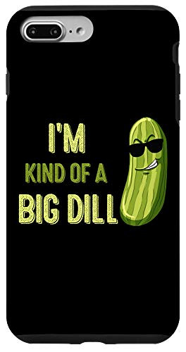 iPhone 7 Plus-8 Plus Big Deal Dill Pickle Funny Slogan Kids Quote Gift T-shirt Case
