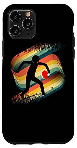 iPhone 11 Pro Ping Pong player retro vintage coach team Table Tennis Case
