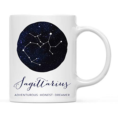Andaz Press Astrological Zodiac Star Sign 11oz. Coffee Mug Gift Sagittarius Characteristics Constellation Galaxy 1-Pack Horoscope Sagittarius Birthday Christmas Office Cup Gifts Ideas Andaz Press Astrological Zodiac Star Sign 11oz. Coffee Mug Gift Sagittarius Characteristics Constellation Galaxy 1-Pack Horoscope Sagittarius Birthday Christmas Office Cup Gifts Ideas