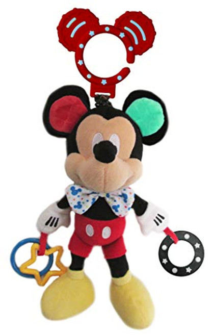 Disney Baby Mickey Mouse On the Go Pull Down Activity Toy, 14"