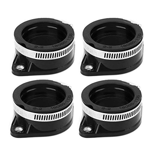 Suuonee Intake Manifold Joint 4Pcs-Set Rubber Caburetor Intake Manifold Boots Carb Holder OE- 11-4853 Fit For Kawasaki KZ1000 KZ1100 Suuonee Intake Manifold Joint 4Pcs-Set Rubber Caburetor Intake Manifold Boots Carb Holder OE- 11-4853 Fit For Kawasaki KZ1000 KZ1100