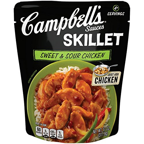 Campbell's Skillet Sauces Sweet  and  Sour Chicken 11 oz.