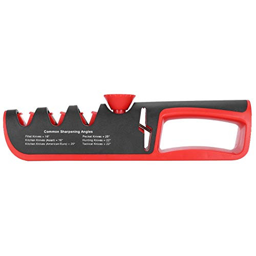 Easy to Use Manual Knife Sharpener Sharpening Tool Knife Sharpener 4 in 1 Knife Grinder Adjustable Scissors Sharpener Reusable Kitchen Utensils