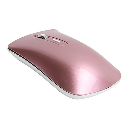 PUSOKEI Cute Mouse- Office-Gaming Mouse Wireless Mouse Bluetooth Computer Mice Compatible with Notebook Computer Laptop Plug and Play-Pink-