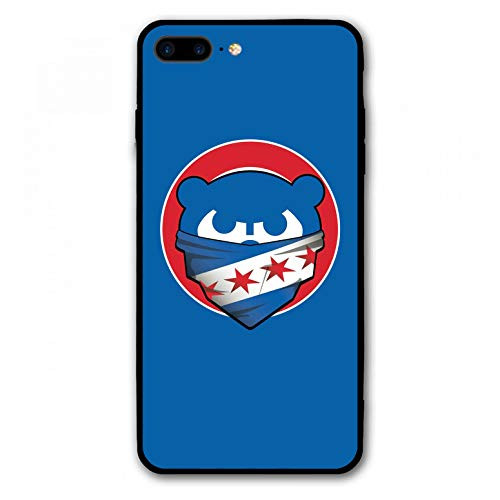 KSFNC iPhone 7 Plus Case 8 Plus Case 5.5",Baseball Team Design Cover Cases for Apple iPhone 7/8 Plus (Cubs-chi)