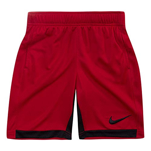 NIKE Children's Apparel Boys' Toddler Dri-FIT Trophy Shorts Gym Red 2T