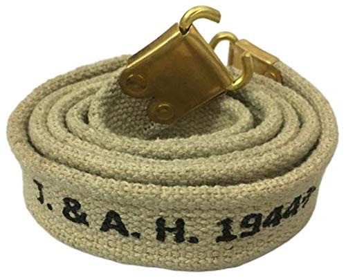 Warcraft Exports WW2 British Lee Enfield Canvas Rifle Sling Light Khaki Color