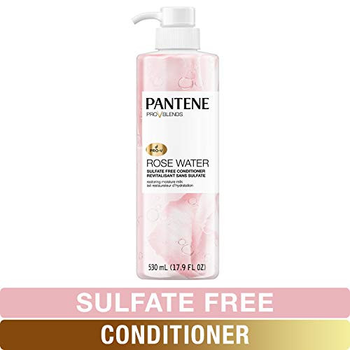 Pantene Sulfate Free Conditioner Paraben and Dye Free Pro-V Blends Soothing Rose Water 17.9 fl oz