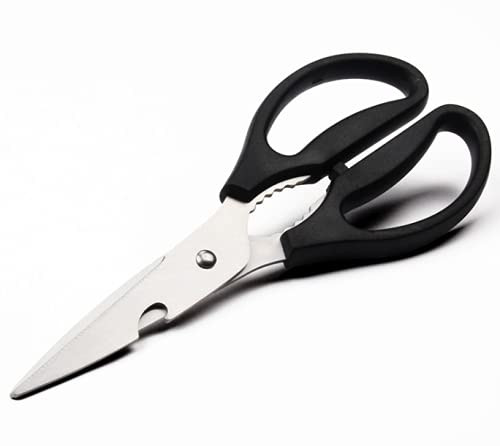 SHUISHUI Scissors and ShearsKitchen Scissors and Shears All Purpose Mutifunctional Kitchen Shears 8.27inch Black
