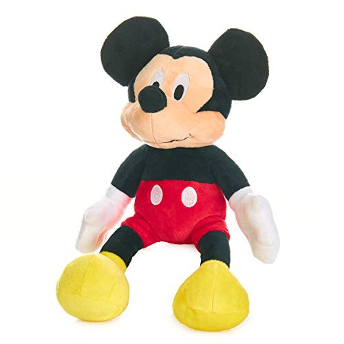 Disney Baby Mickey Mouse Stuffed Animal Plush Toy with Jingler and Crinkle 14 Inches