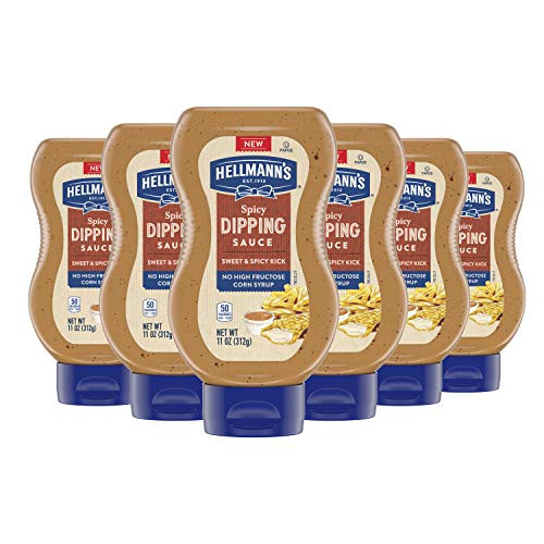Hellmann's Spicy Dipping Sauce Condiment 11 oz pack of 6