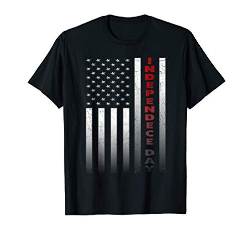 American Flag Independence Day T-Shirt for 4th of July