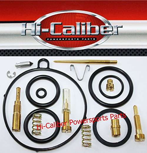 Hi-Caliber Powersports Parts OEM QUALITY Carburetor Carb Rebuild Kit for the 1985-1986 Honda TRX 125 Fourtrax ATVs Hi-Caliber Powersports Parts OEM QUALITY Carburetor Carb Rebuild Kit for the 1985-1986 Honda TRX 125 Fourtrax ATVs