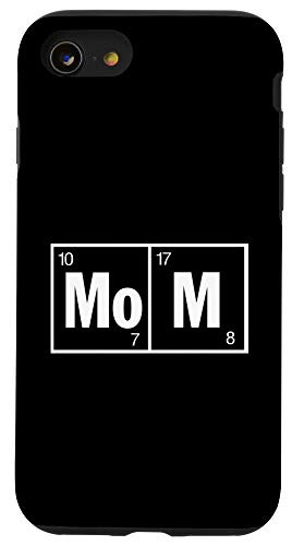iPhone SE -2020- - 7 - 8 Mom - Funny Chemistry Periodic Table Mother's Day Gift Case