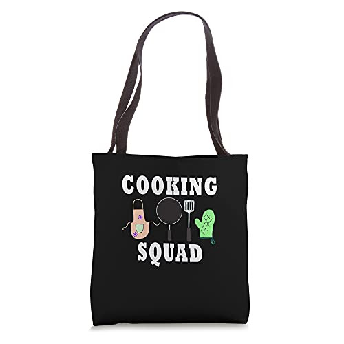 Cooking Squad Ironic Baking Kitchen Chef Tote Bag