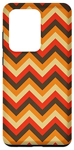 Galaxy S20 Ultra Orange Pattern Autumn Fall Thanksgiving Cute Phone Case