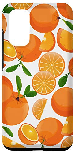 Galaxy S20 Fresh Oranges Fruits pattern Case
