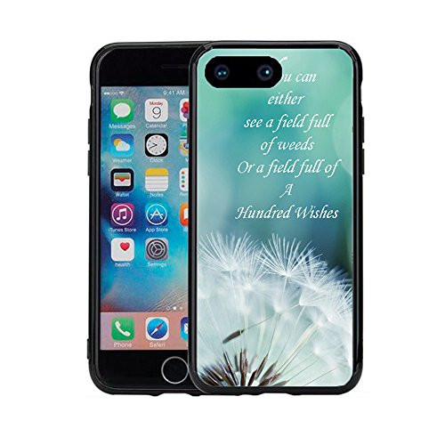 Dandelion Quote for iPhone 7 Plus (2016) & iPhone 8 Plus (2017) (5.5) Case Cover by Atomic Market