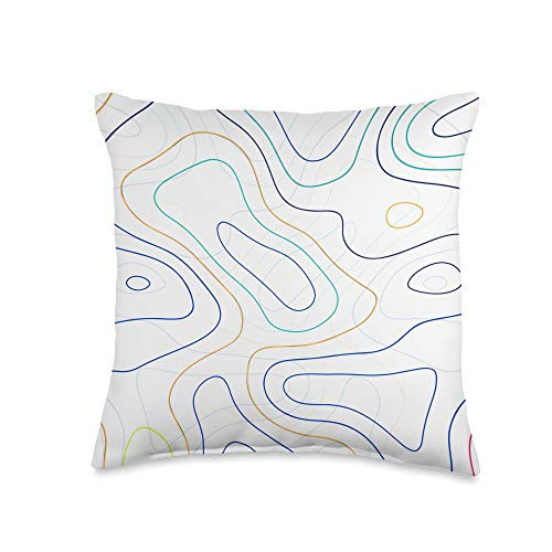 YO! Design Gift Abstract Color Pattern Yellow Green Blue Throw Pillow 16x16 Multicolor YO! Design Gift Abstract Color Pattern Yellow Green Blue Throw Pillow 16x16 Multicolor