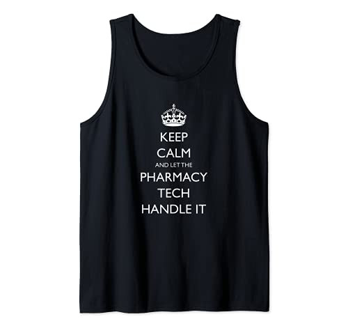 National Pharmacy Week Funny Pharmacy Technician Tank Top