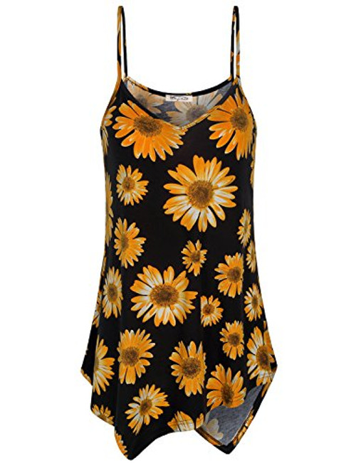 SeSe Code Camisole Shirt Women Fashion Tops Spaghetti Strap Tank Womens Camis Loose Fitted Tanks Asymmetrical Hem Basic Ladies Tunic Shirts Black XX Large SeSe Code Camisole Shirt Women Fashion Tops Spaghetti Strap Tank Womens Camis Loose Fitted Tanks Asymmetrical Hem Basic Ladies Tunic Shirts Black XX Large