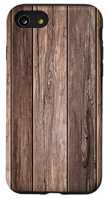iPhone SE -2020- - 7 - 8 Brown Rustic Vintage Wooden Panels Planks Woodgrain Case iPhone SE -2020- - 7 - 8 Brown Rustic Vintage Wooden Panels Planks Woodgrain Case