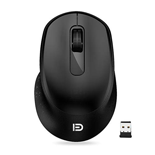 Bluetooth Wireless MousePortable Laptop Mouse with Dual Mode Bluetooth  plus USB Receiver1500 DPI Wireless Silent Bluetooth Mouse for Tablet Mac Computer -Black-