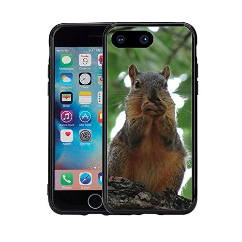 Squirrel Eating A Nut for iPhone 7 Plus (2016) & iPhone 8 Plus (2017) (5.5) Case Cover by Atomic Market