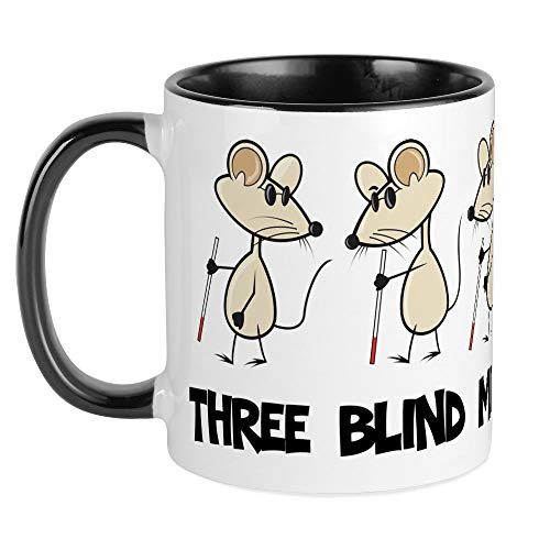 CafePress Three Blind Mice Mug Unique Coffee Mug Coffee Cup