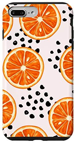iPhone 7 Plus-8 Plus Citrus Summer Vibes Juicy Orange Case