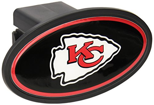 Siskiyou NFL Kansas City Chiefs Plastic Logo Hitch Cover, Class III Siskiyou NFL Kansas City Chiefs Plastic Logo Hitch Cover, Class III