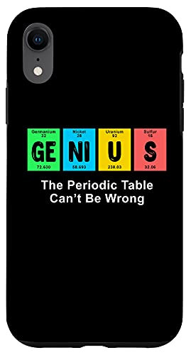 iPhone XR Genius Periodic Table Chemistry Case