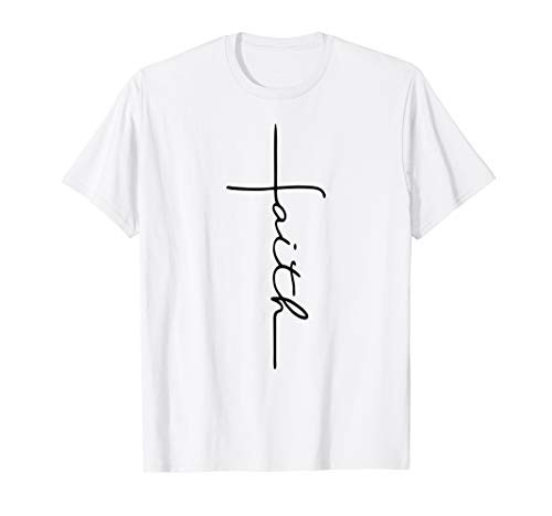 Men and Women Faith Cross T-Shirt Christian Shirt T-Shirt Men and Women Faith Cross T-Shirt Christian Shirt T-Shirt