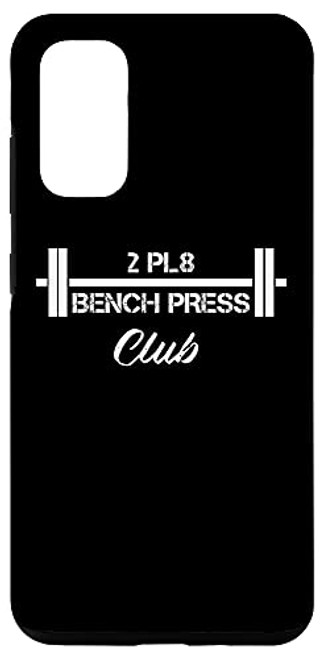 Galaxy S20 Two Plate Bench Press 2 Pl8 Club Weight Lifting Fitness Case Galaxy S20 Two Plate Bench Press 2 Pl8 Club Weight Lifting Fitness Case