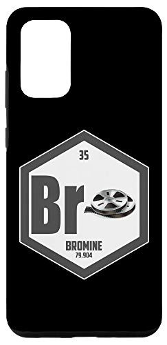 Galaxy S20 plus Bromine Chemical Element Periodic Table -For Nerds and Geeks Case