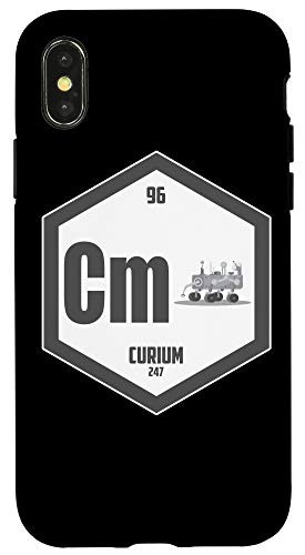 iPhone X-XS Curium Chemical Element Periodic Table - For Nerds and Geeks Case