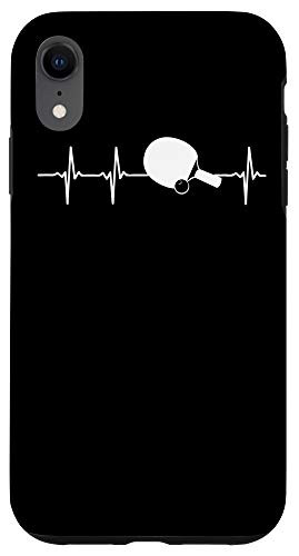 iPhone XR Table Tennis Player Heartbeat Case