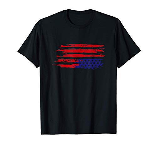 American Flag Retro Distress Upside Down United States USA T-Shirt American Flag Retro Distress Upside Down United States USA T-Shirt