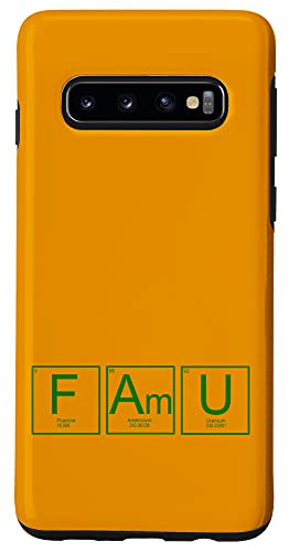 Galaxy S10 Periodic Table Chemistry with the Elements FAMU Blerd Case