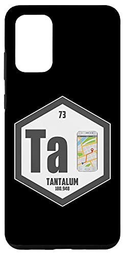 Galaxy S20 plus Tantalum Chemical Element Periodic Table-For Nerds and Geeks Case
