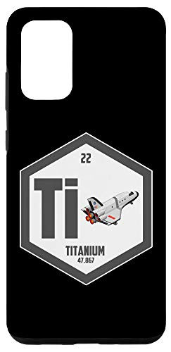 Galaxy S20 plus Titanium Chemical Element Periodic Table - For Nerds  and  Geeks Case