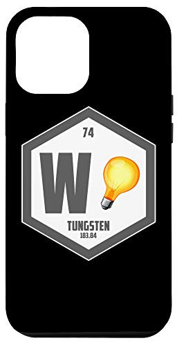 iPhone 12 Pro Max Tungsten Chemical Element Periodic Table - For Nerds  and  Geeks Case