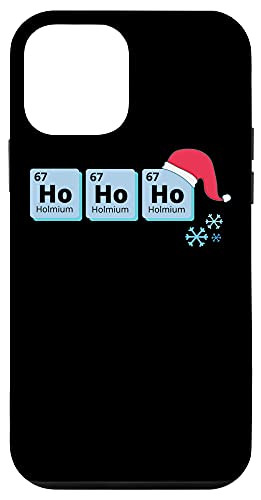 iPhone 12 mini Science Lovers Periodic Table Santa Ho Ho Ho Christmas Case